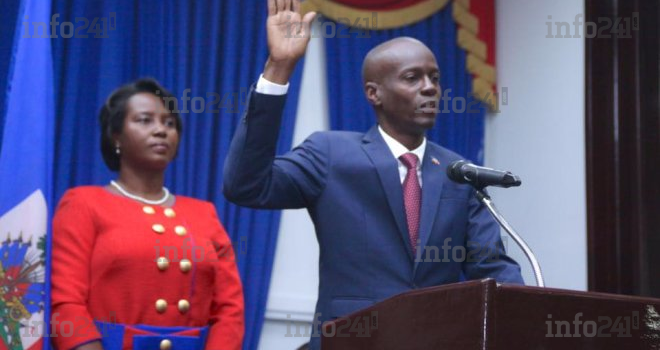 Haïti&nbsp;: le président Jovenel Moïse prête serment