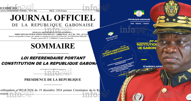 La Constitution gabonaise promulguée n’est pas identique à celle votée par référendum&nbsp;!