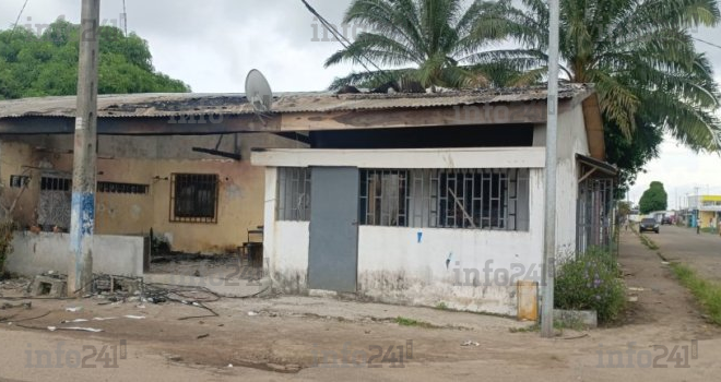 Port-Gentil&nbsp;: Incendie maîtrisé à la Cité Shell mais les voleurs plus rapides que les secours