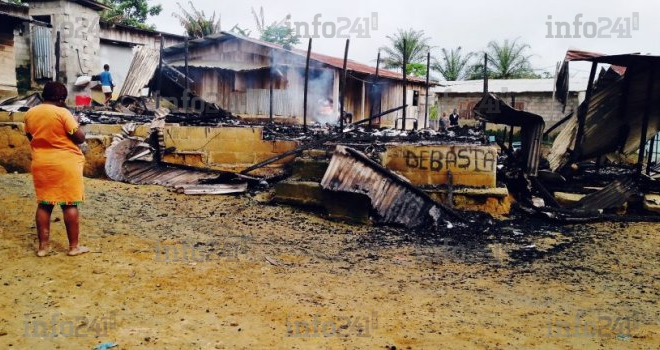 Oyem&nbsp;: Un petit garçon de 3 ans retrouvé mort après l’incendie de la maison de ses parents