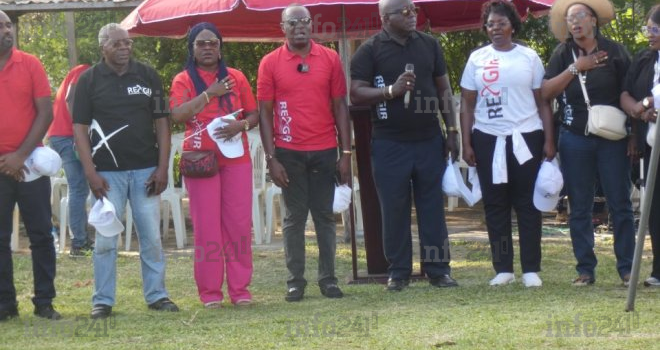 &laquo;&nbsp;Aucun problème au sein de REAGIR&nbsp;&raquo;, affirme le président par intérim Guy Roger Aurat Reteno