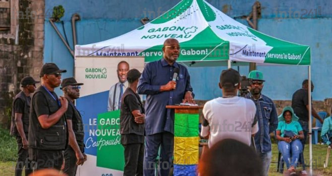 Présidentielle 2023 : Mike Jocktane termine en beauté à Oyem sa tournée dans le Woleu-Ntem