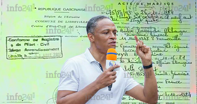 Franck Nguema &laquo;&nbsp;scandalisé&nbsp;&raquo; par les fuites sur l’acte de mariage des Laccruche Alihanga