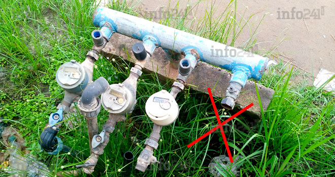 Port-Gentil&nbsp;: Plusieurs foyers privés d’eau face à la montée des vols nocturnes de compteurs