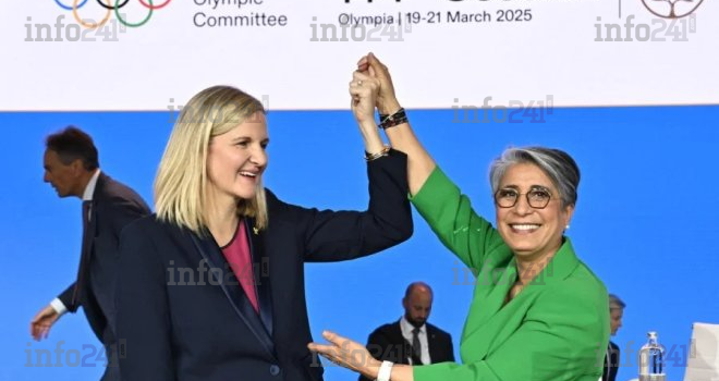 La Zimbabwéenne Kirsty Coventry élue présidente du CIO, une première pour une femme