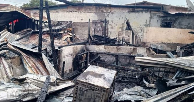 Port-Gentil&nbsp;: Plusieurs familles à la belle étoile après le violent incendie de leurs habitations