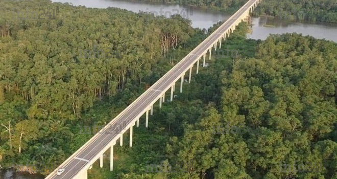 Après 6 ans de travaux pour 95 km, la route Port-Gentil-Omboué enfin livrée ce mardi