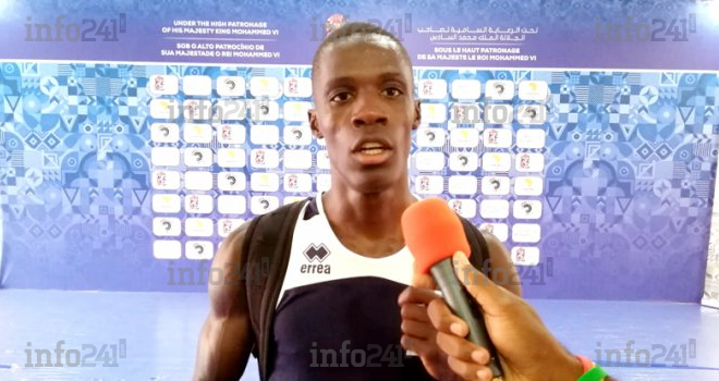 Guy Maganga envoie le Gabon en finale du 200m hommes aux Jeux Africains 2019
