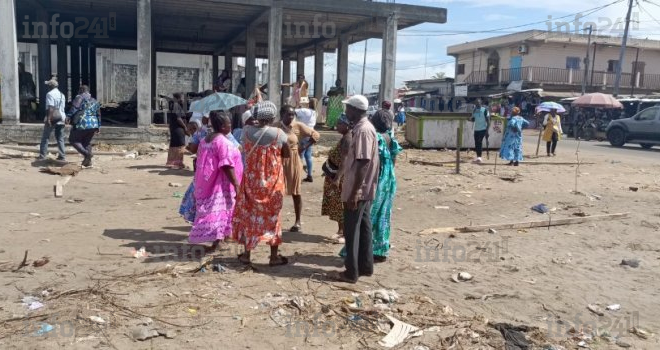 Port-Gentil&nbsp;: Les commerçantes crient leur colère après leur déguerpissement du marché de l’Ancien-Port