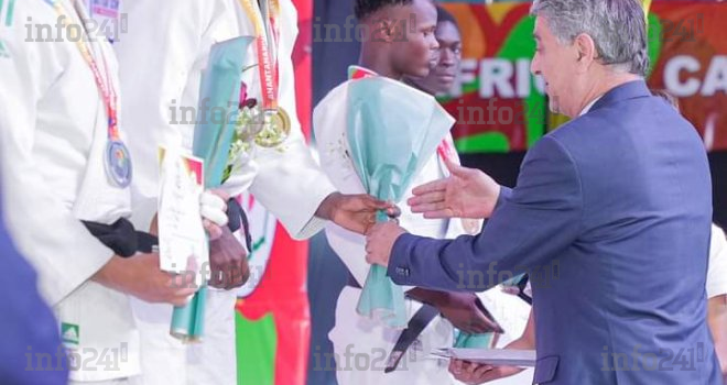 Championnat d’Afrique de judo 2023&nbsp;: le gabonais Fernand Nkero reste champion junior&nbsp;!