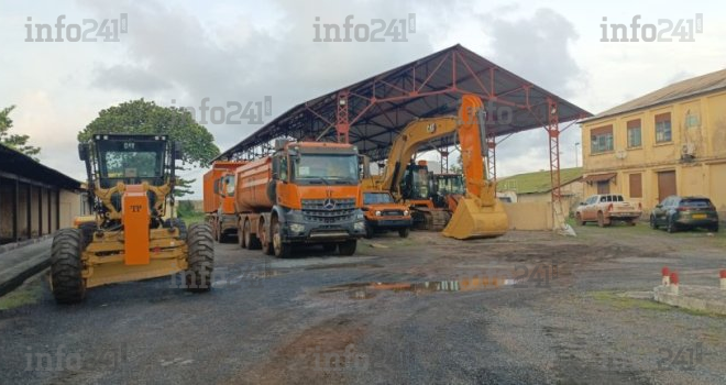 Port-Gentil&nbsp;: Des engins neufs pour la direction provinciale des Travaux publics
