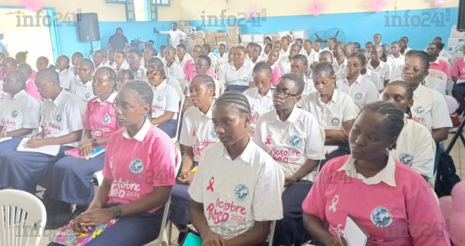 Octobre Rose&nbsp;: Près de 500 élèves sensibilisées sur les cancers féminins à Port-Gentil