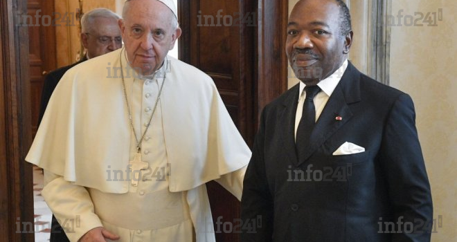 Ali Bongo reçu pendant une vingtaine de minutes par le pape François