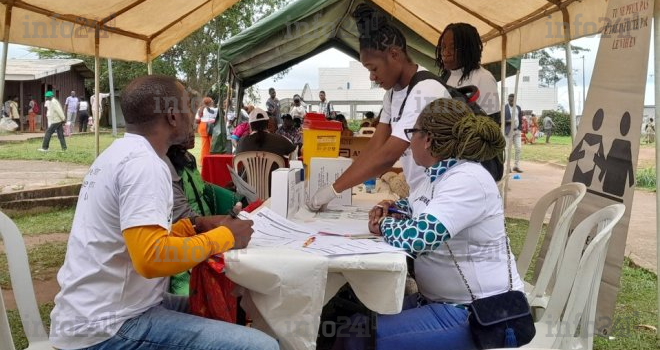 Owendo&nbsp;: La campagne «&nbsp;Vacances sans sida&nbsp;» révèle 13 cas positifs sur plus de 1 000 dépistages