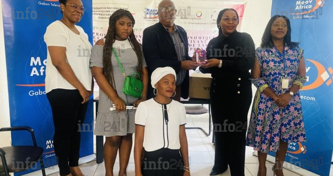  Moov Africa Gabon Telecom fait un important don pour l’autonomisation de la femme handicapée