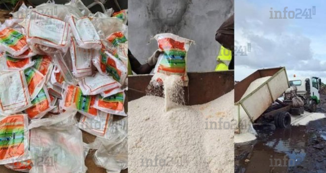 Port-Gentil : Plus de 12 tonnes de riz impropre à la consommation détruites par l’AGASA