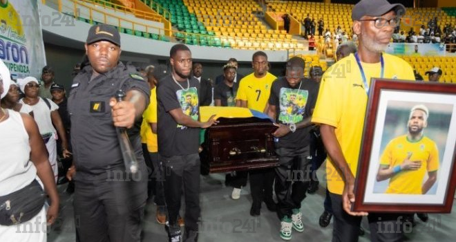Obsèques nationales d’Aaron Boupendza : le Gabon dit adieu à son fils prodige